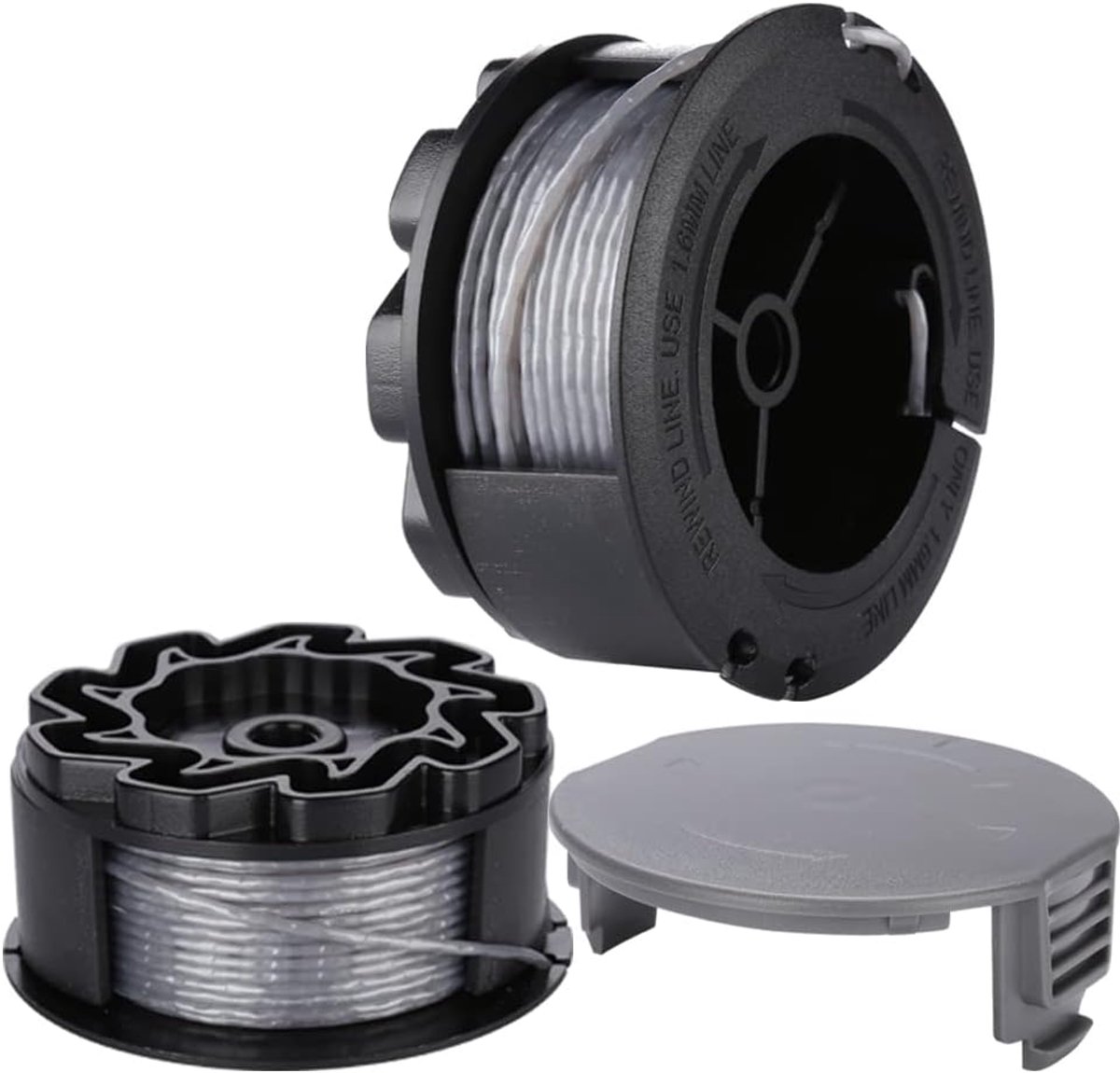 Spoelen voor BOSCH UniversalGrassCut 18 18-26 18-260 F016800570 met afdekking (2 stuks)