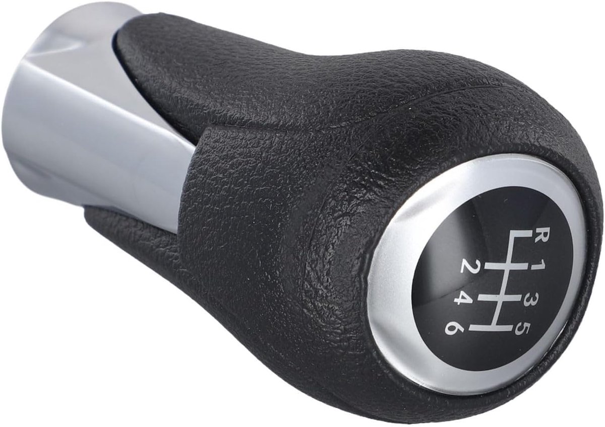 Versnellingspookknop in premium leer kunststof, handgeschakelde versnellingspookknop voor Mazda Fit voor modellen 2, 3, 6 CX-3 CX-5