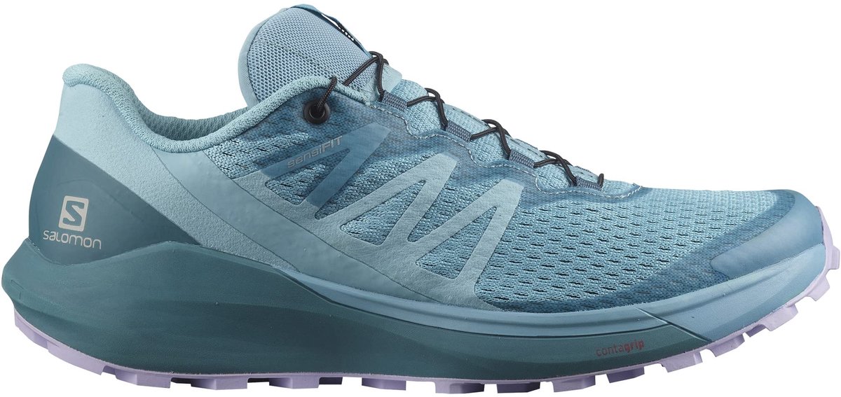 Salomon SENSE RIDE 4 Hardloopschoenen Delphinium Blauw