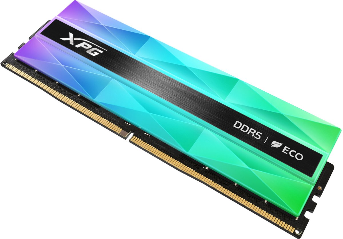 XPG LANCER NEON RGB geheugenmodule 16 GB 1 x 16 GB DDR5 288-pin DIMM ECC