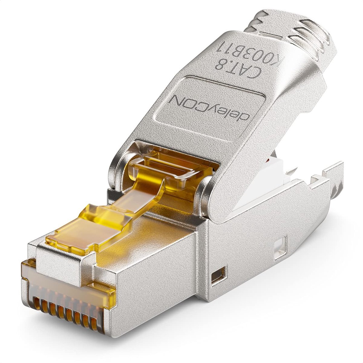 Elzusha - 8 RJ45 Netwerkplug - Toolvrije installatie