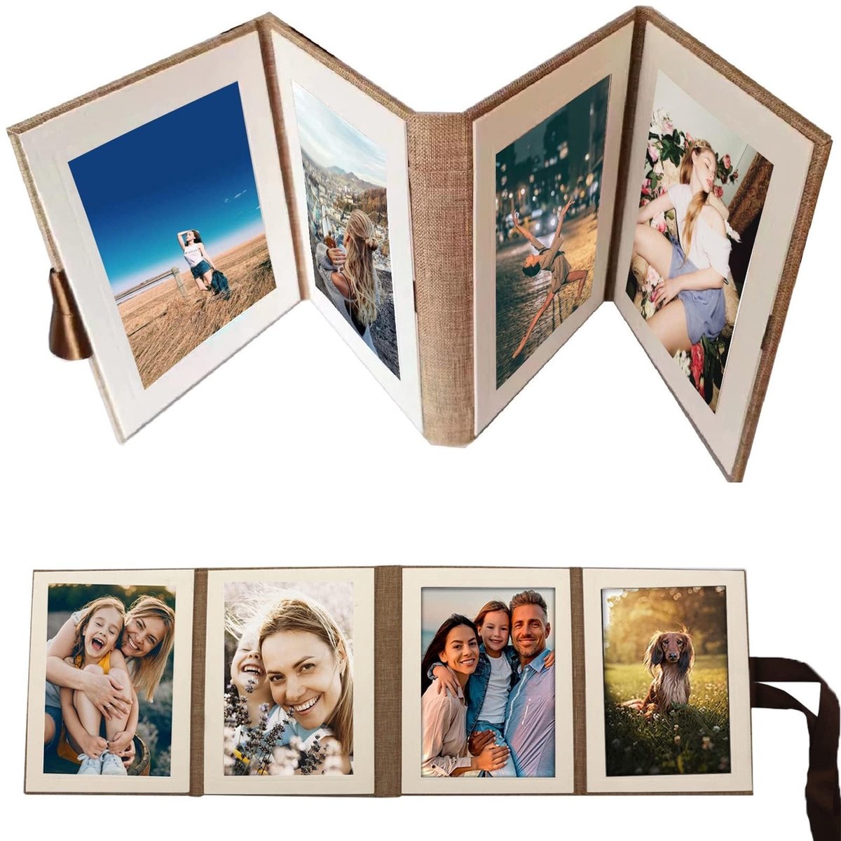 Elzusha - Fotoalbum voor Scrapbooking - 20 cm - Wit
