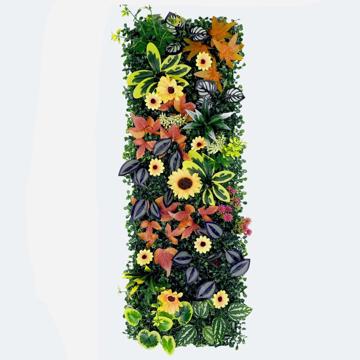 Elzusha - Kunstmatige Groene Wandpaneel 25x75cm voor Decoratie