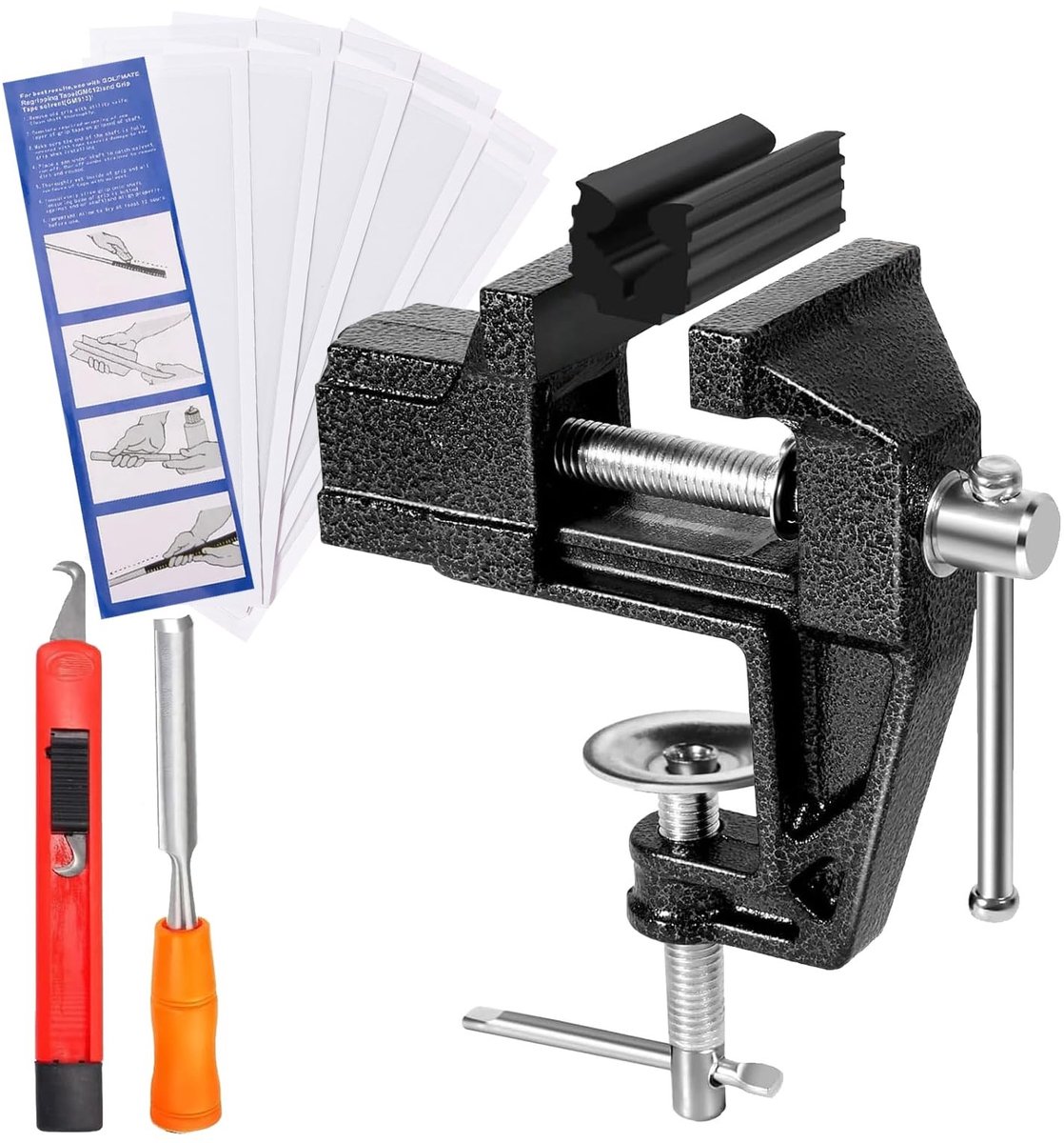 Elzusha - Golf Grip Kit met Gereedschap en Tape
