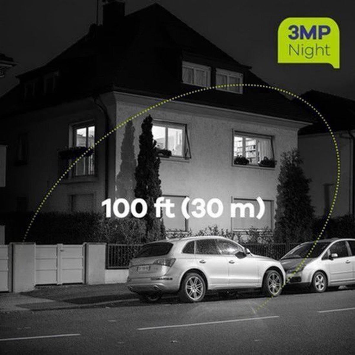 Bewakingscamera Set – Security Camera – Surveillance Camera – CCTV Camera – IP Camera – 6 x 3MP PoE Bullet Cameras – 8-Kanaals 4TB NVR Recorder – Twee-Weg Audio & Personendetectie