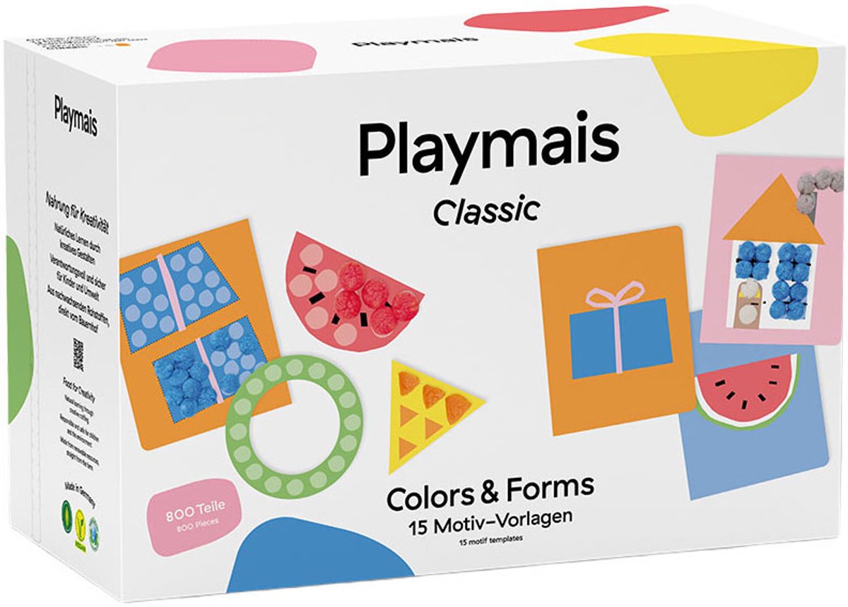 PlayMais classic colors & forms - 800 stukjes