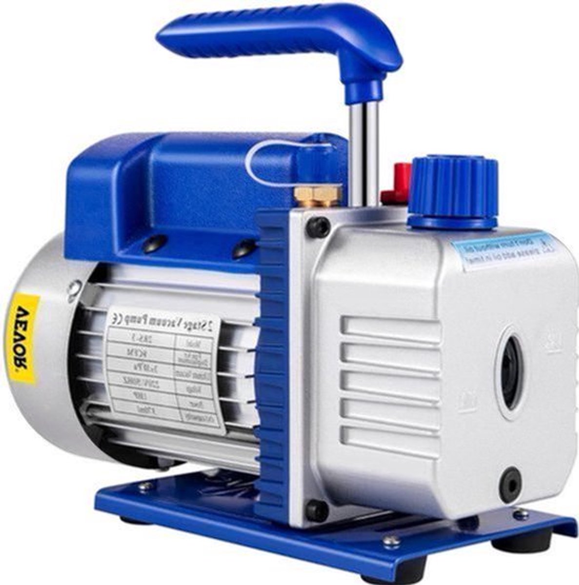 Vacuümpomp - Vacuümpomp Air Conditioner - Vacuümkamer - Vacuümkamer met pomp - Koelgereedschap - Air Conditioning Pomp - 9 CFM - 1 HP - 220V 5PA - Ultieme Vacuüm Koelmiddel HVAC Luchtgereedschap
