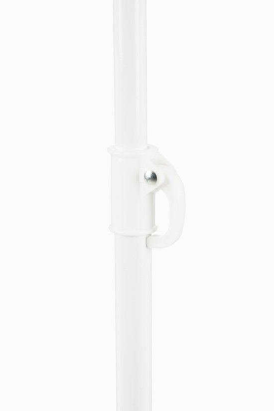 Sluitmechanisme van witte parasolstok