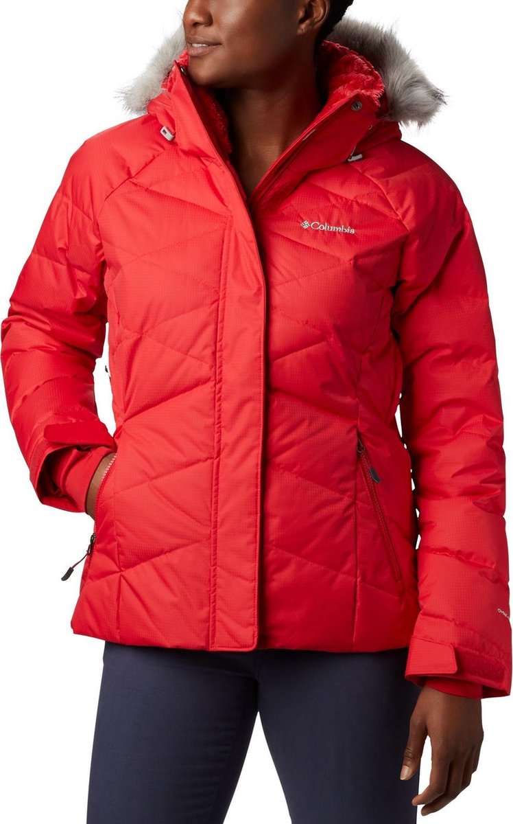 | Columbia Lay D Down II Jacket Dames Wintersportjas Columbia D Down Jacket Dames Skijas Paars Maat L www