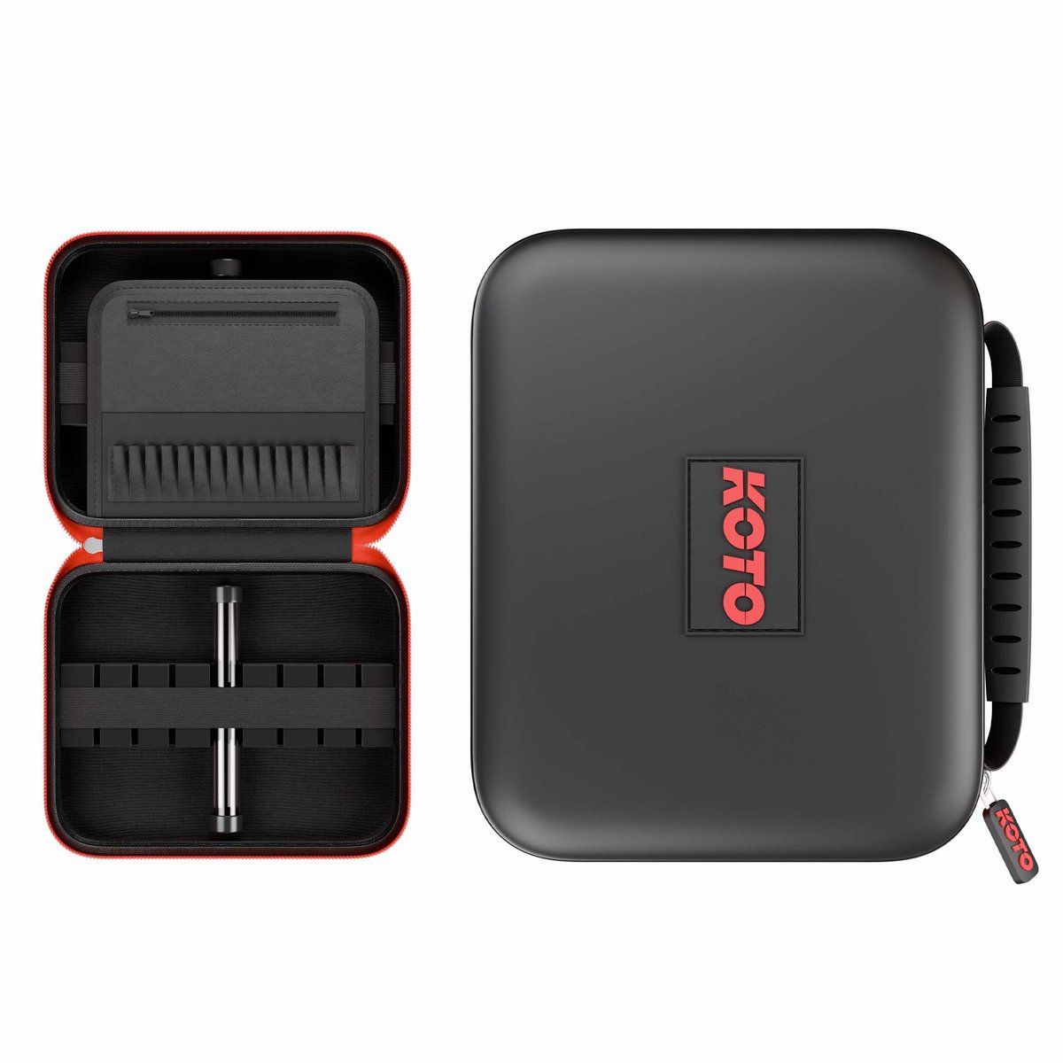KOTO - EVA Large Zwart Dart Case - EVA Foam