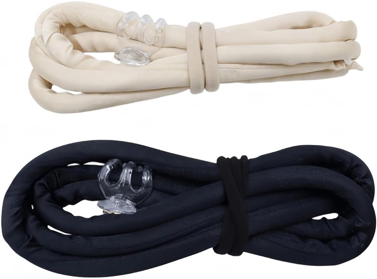 Flexibele Krulset voor Haar zonder Hitte - Zachte Golfrollers voor Korte en Lange Haarstijlen, Natuurlijke Krullen en Gemakkelijk Gebruik