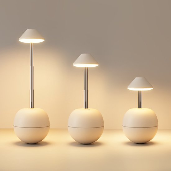 LED-nachtlampje (oplaadbaar) - Creatieve decoratieve tafellamp - Afstandsbediening voor op het bureau - Sfeerverlichting naast het bed — afbeelding 5