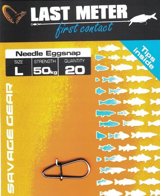Savage Gear Needle Eggsnap (20 pcs) — afbeelding 3
