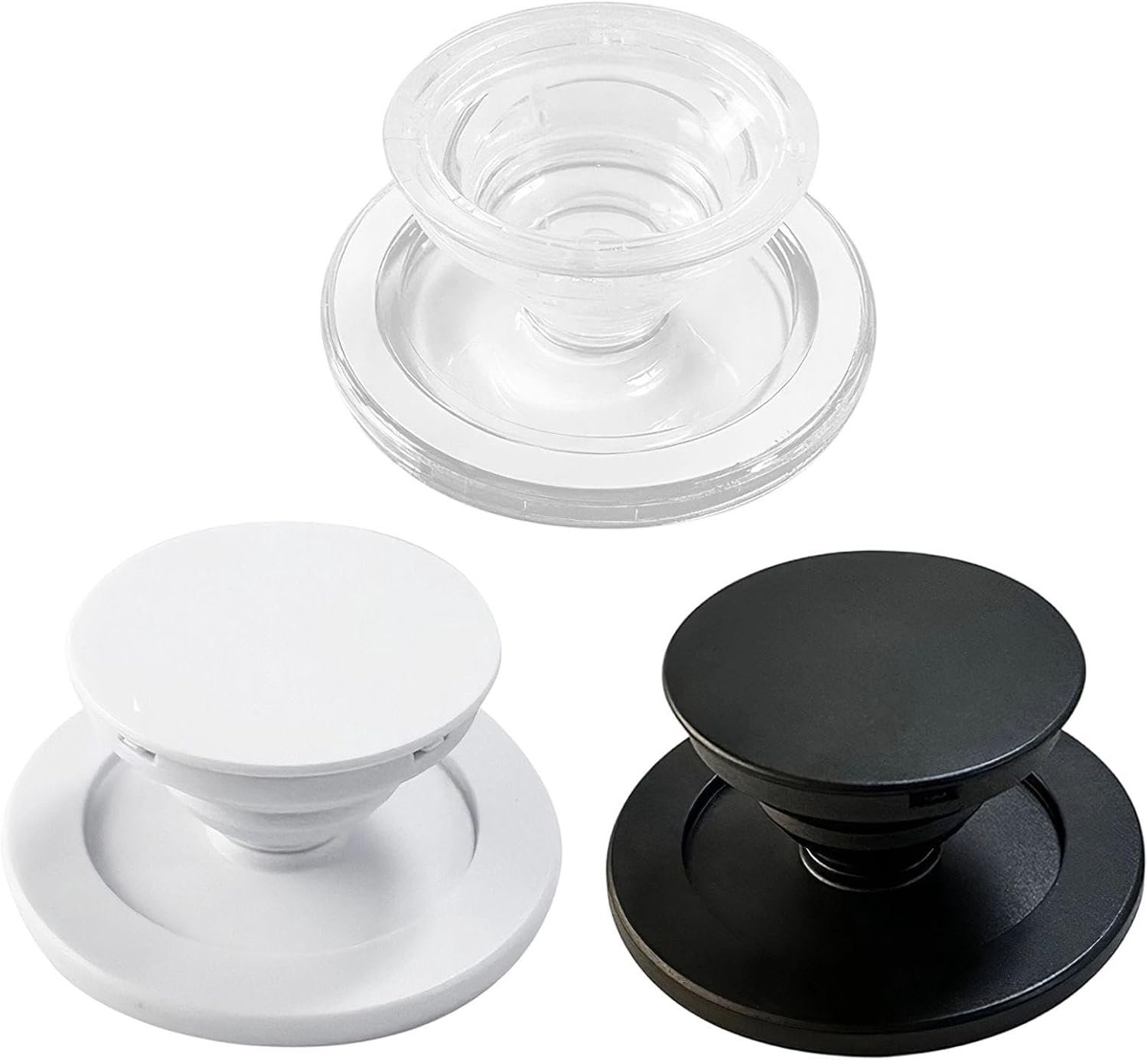 3 Magnetische Zuigzakhouders, Vacuümprincipe, Bevestigingsbeugel Voor Mobiele Telefoon, Draagbaar En Opvouwbaar, Video-Rekwisieten Voor Opnemen En Borstelen.