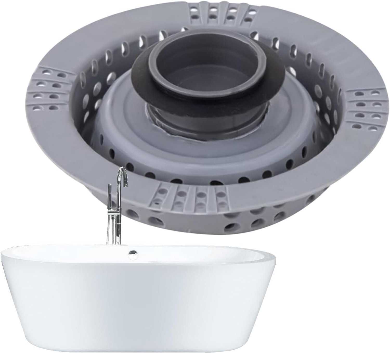 Haarfilter Anti-verping Flexibele Siliconen