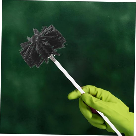 1set Professionele Rookkanalenborstel Met Stokken Borstels Nylon Schoonmaakgereedschap Voor Effectieve Reiniging Van Binnen Buitenrookkanalen — afbeelding 5