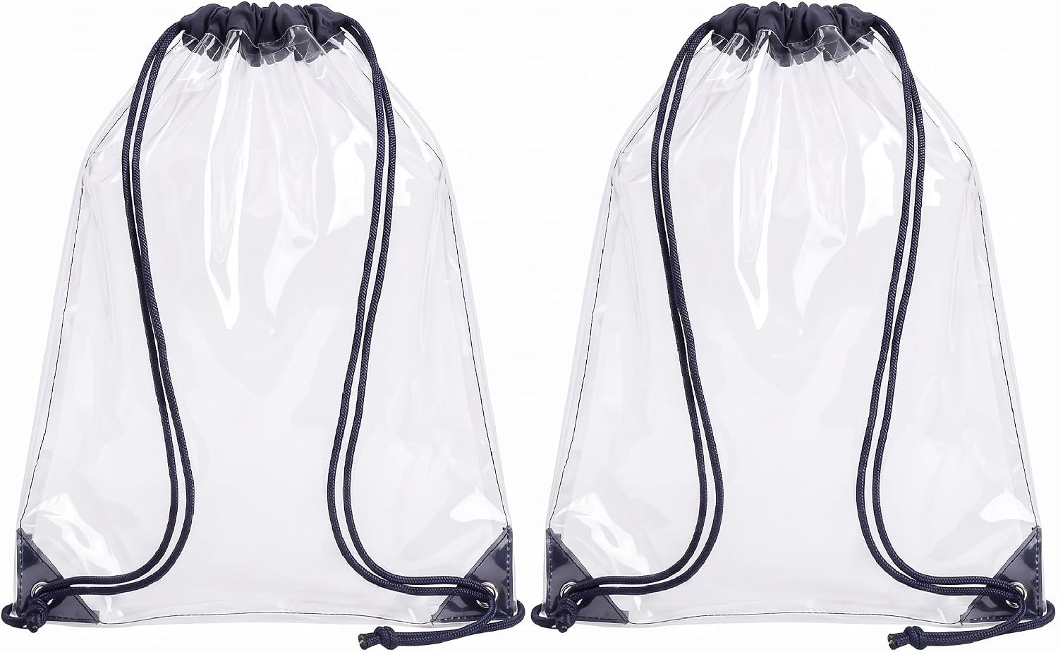 Rugzak 2 Stuks - PVC Gymtas 43x34 cm voor Festival en Sport