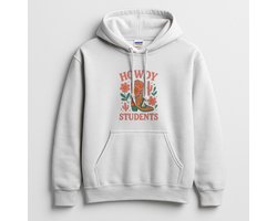 Leraar Hoodie – HOWDY STUDENTS – Onderwijs Outfit – Unisex Hoodie voor Dames & Heren – Leuk Cadeau voor Leraren