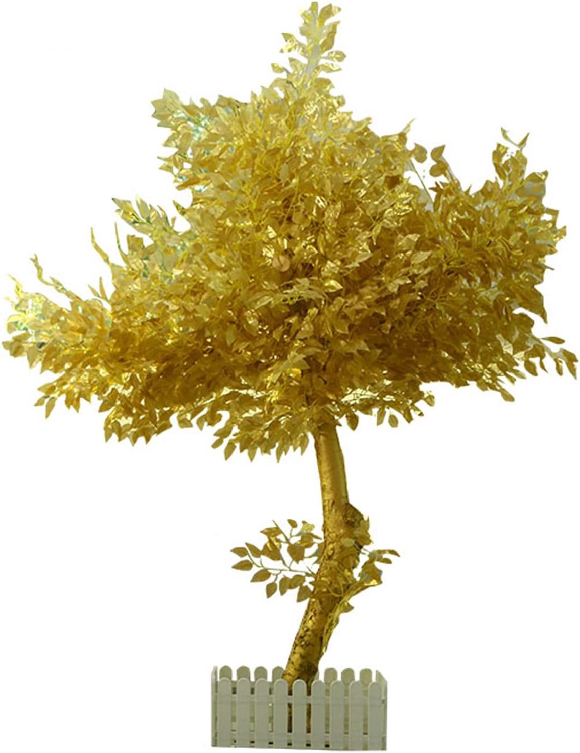Gouden geldboom nep gouden banyanboom wensboom fortuin boom hal winkelcentrum raamdecoratie nieuwjaar rode envelop boom