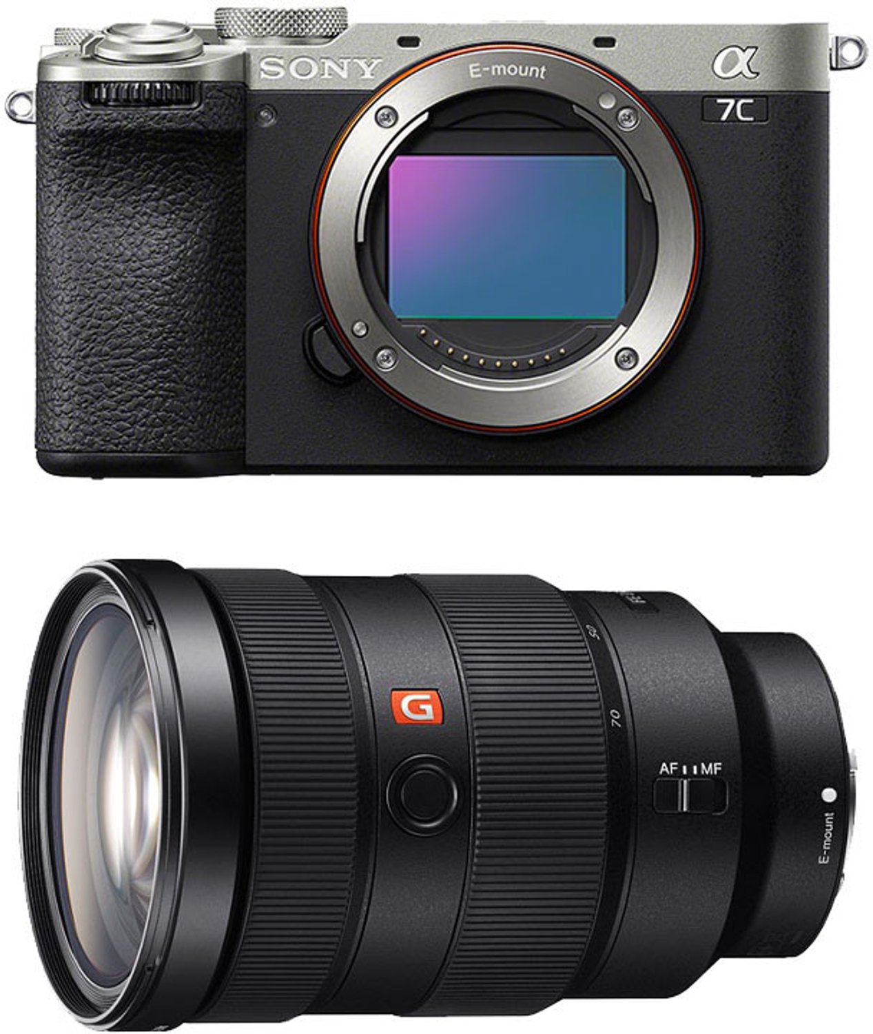 SONY ALPHA 7C II Silber + FE 24-70 f/2.8 GM
