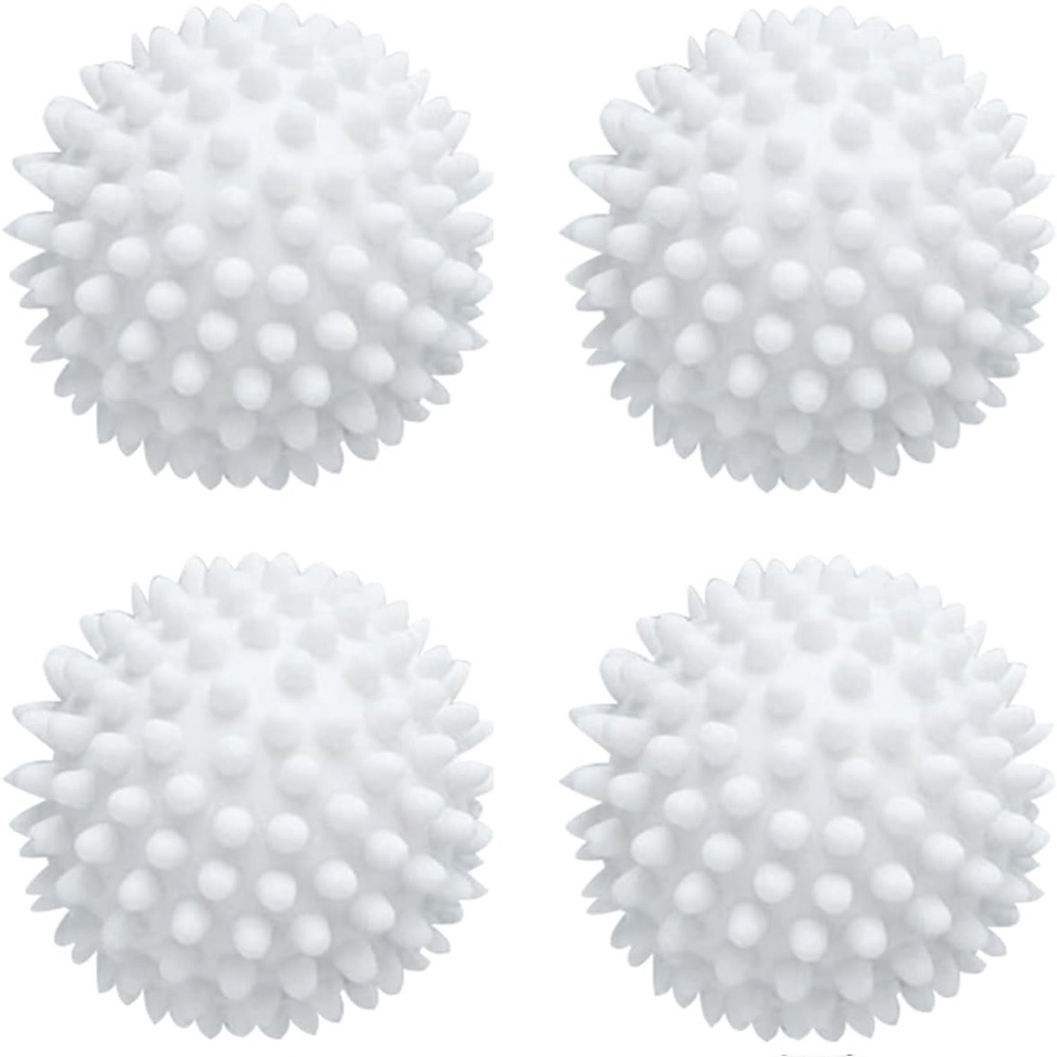 4 Stuks Herbruikbare Droogballen voor de Wasmachine, Ideaal voor Fluffy Wasgoed en Efficiënte Drogen