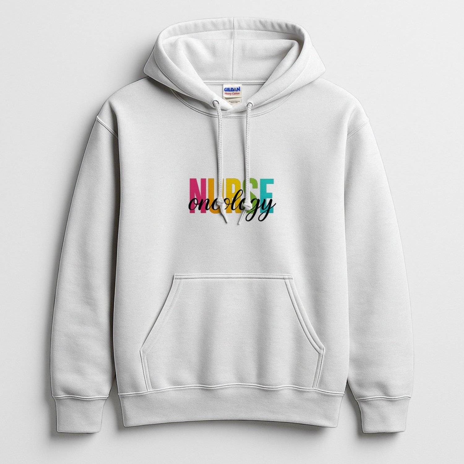 Verpleegkundige Hoodie – NURSE Oncology – Werk Outfit – Unisex Hoodie voor Dames & Heren – Leuk Cadeau voor Verpleegkundigen