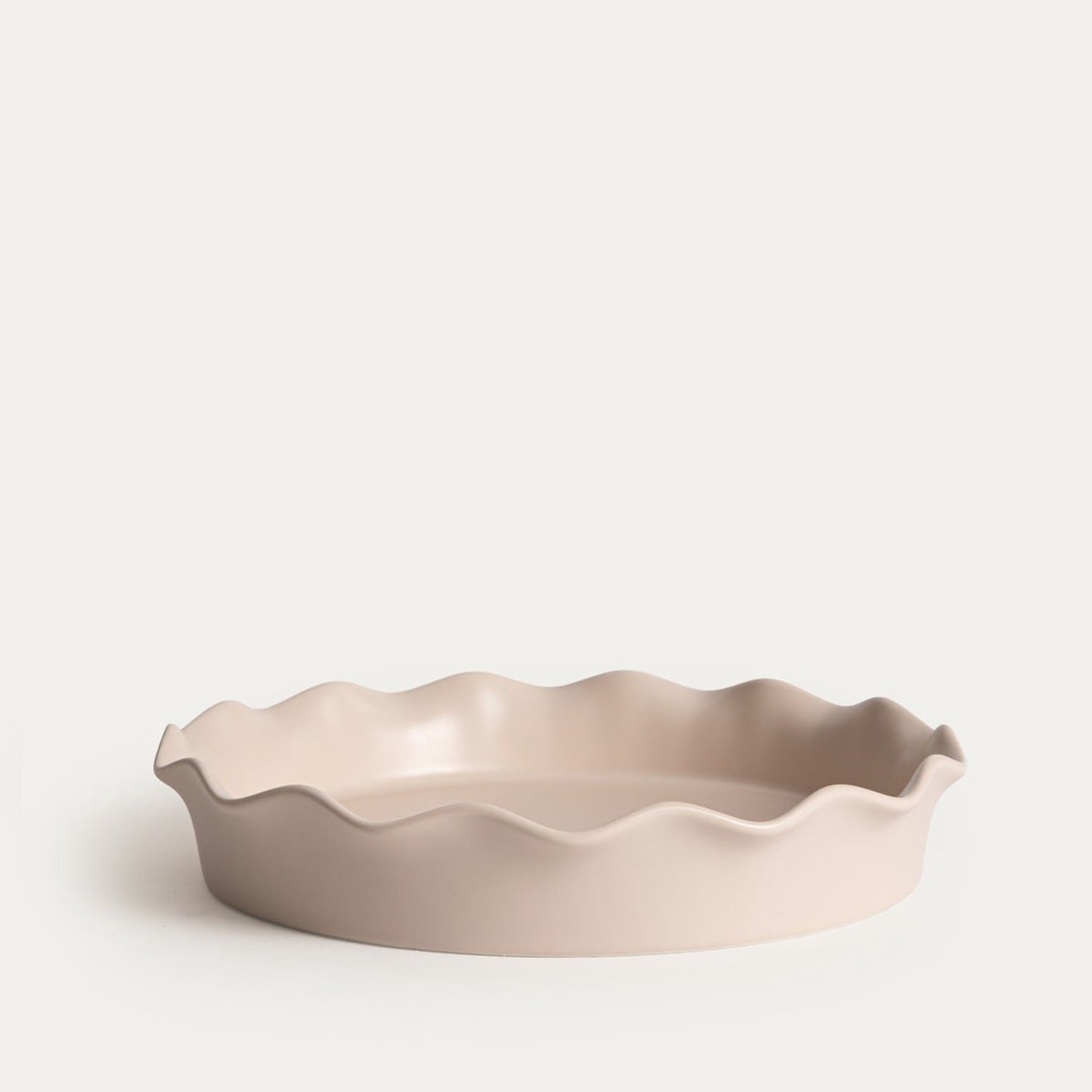 HOMLA | Ovenschaal | ELIORA | ronde taartvorm met geribbelde rand | 27 x 5 cm | 788017
