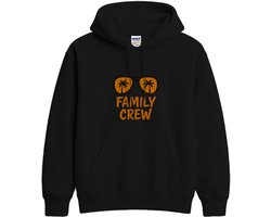 Familie Hoodie – FAMILY CREW – Zomerse Outfit – Unisex Hoodie voor Dames & Heren – Leuk Cadeau