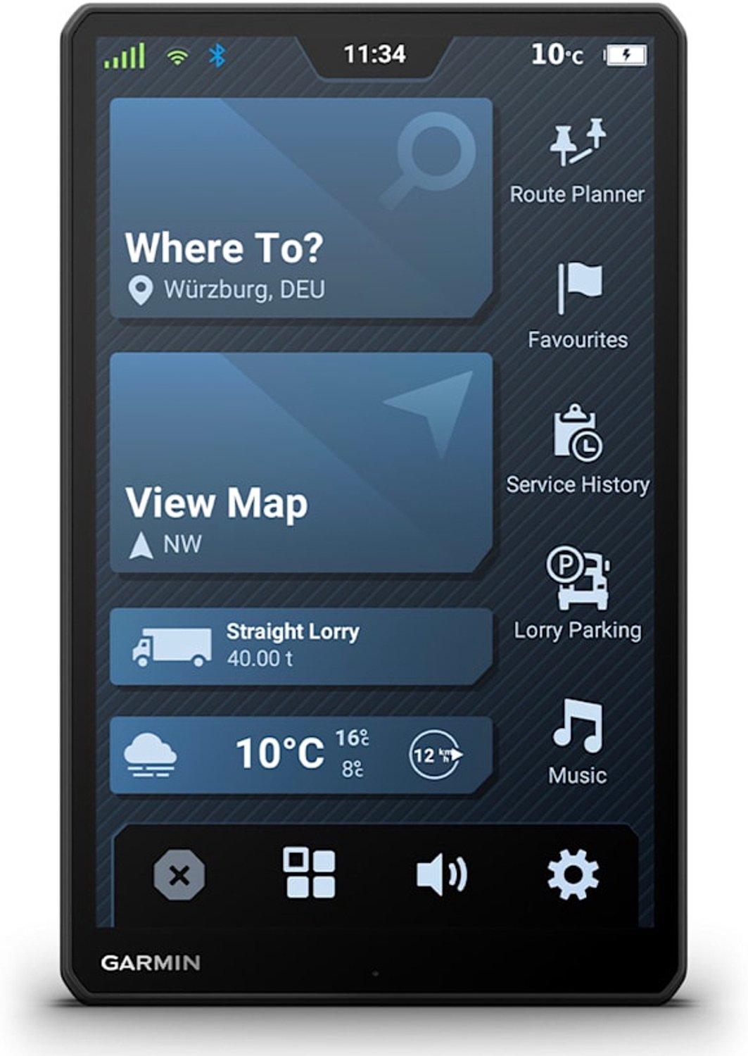 Garmin Dezl LGV1020, EU+South Africa, GPS – foto 8