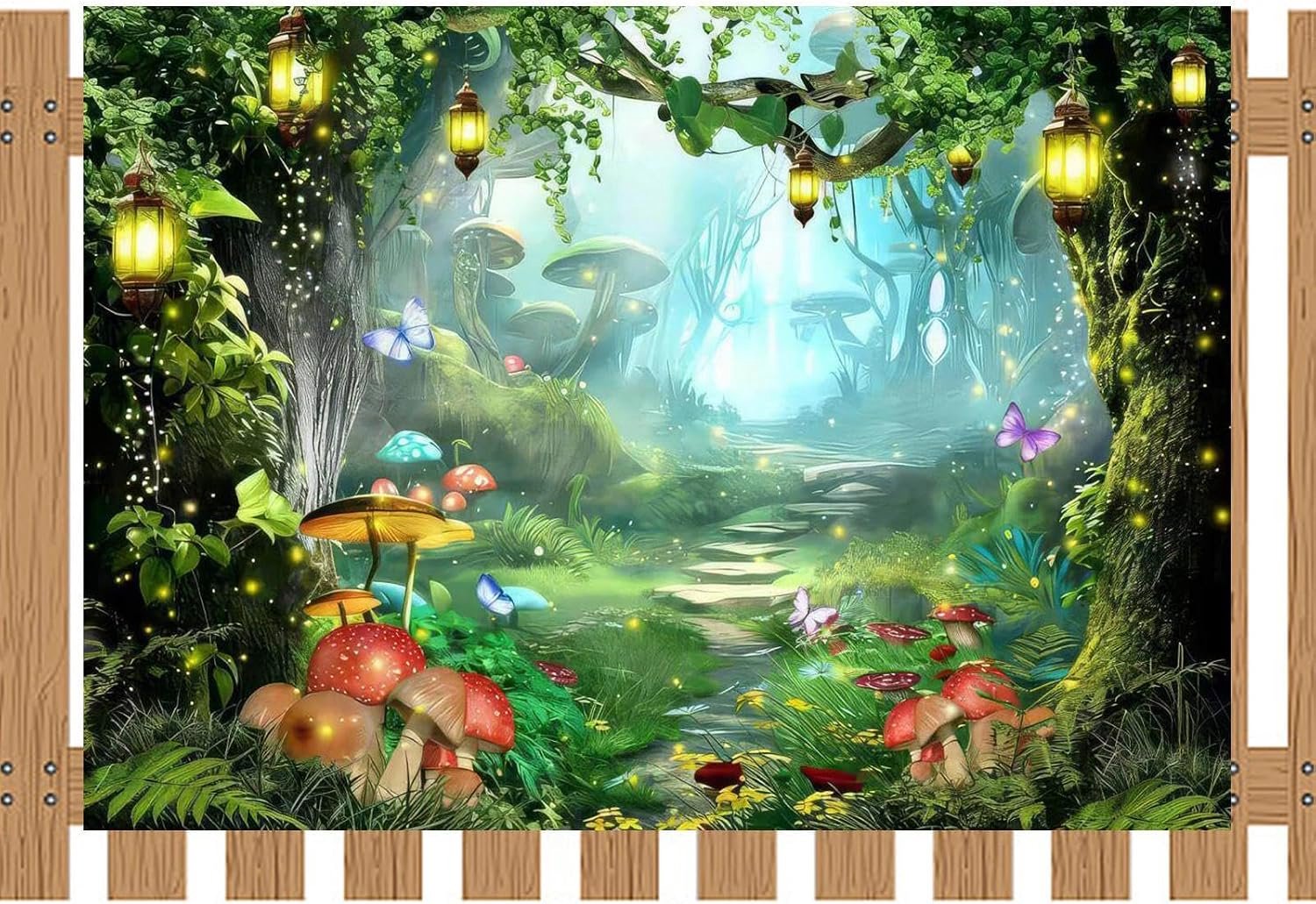 Lichtgewicht Decoratie 2,70 x 1,80 m Heldere Bedrukking