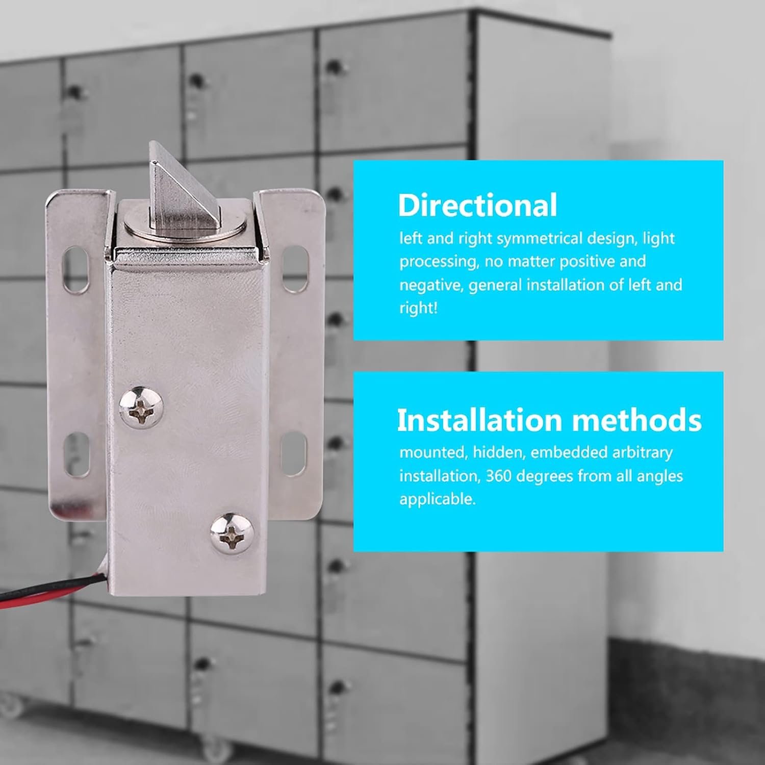 Kastslot Ultradun Stabiel Elektromagnetisch Elektromagnetisch Slot voor Deur Compact Ontwerp voor Kantoorhuisbeveiliging
