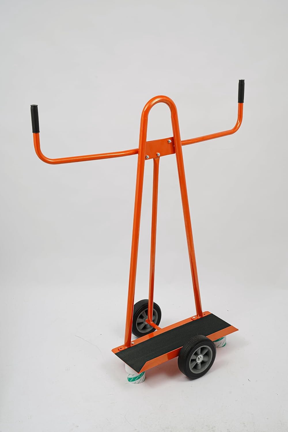 Platformwagen, transportwagen, tot 400 kg, plaattransportwagen met 2 wielen, zware belasting, rolwagen voor platen (rood)