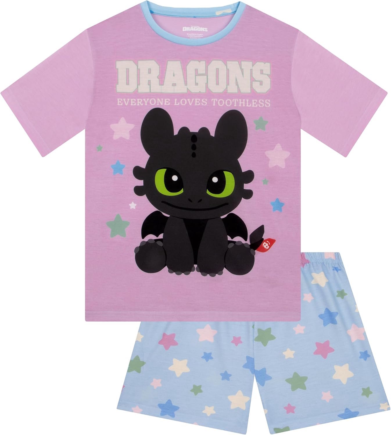 Pyjama’s, Toothless Meisjes Pyjama’s, Draak Kinderpyjama’s, Meisjes Pyjamaset
