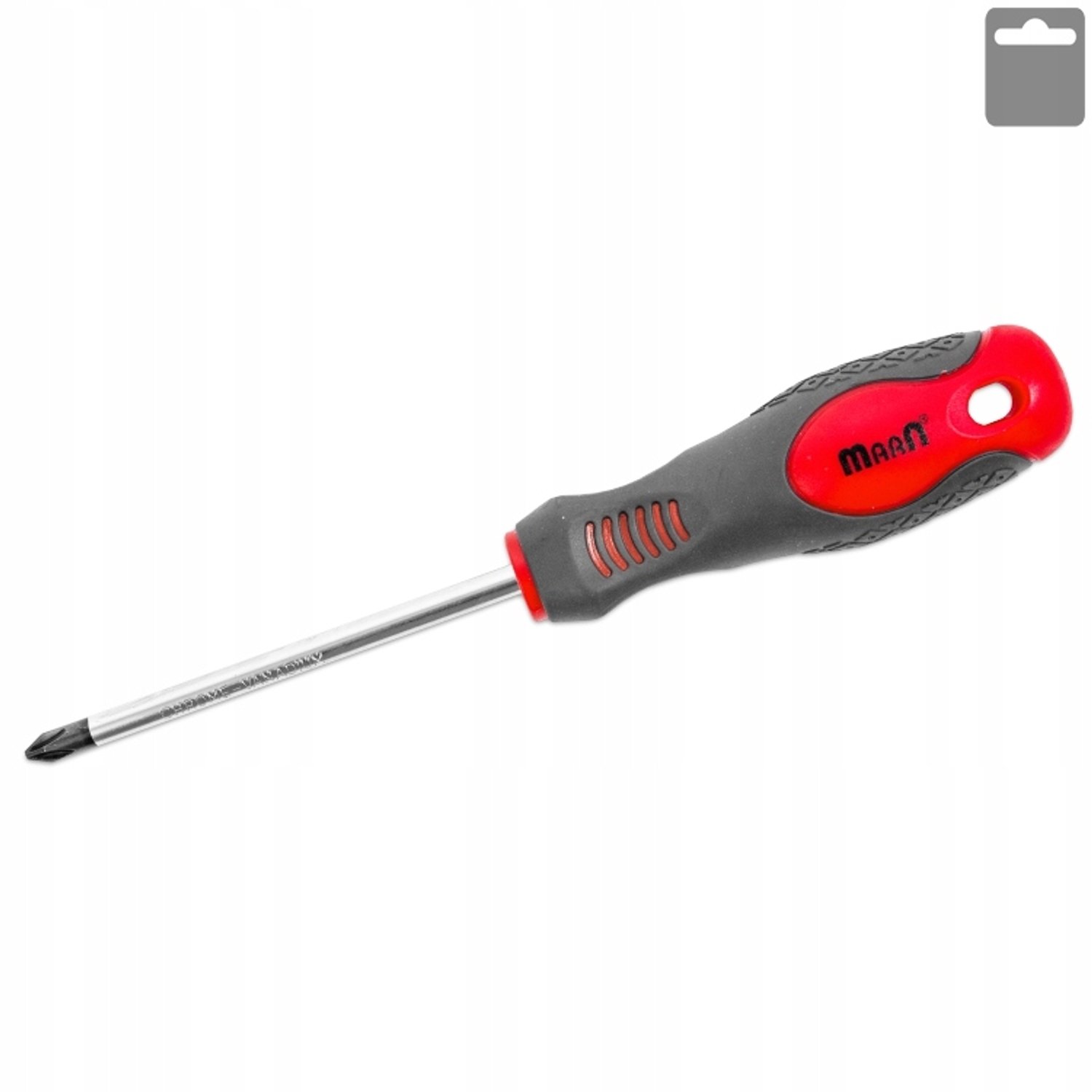 Maan Schroevendraaier PH 1 x 100 mm CrV Staal Magnetische Tip