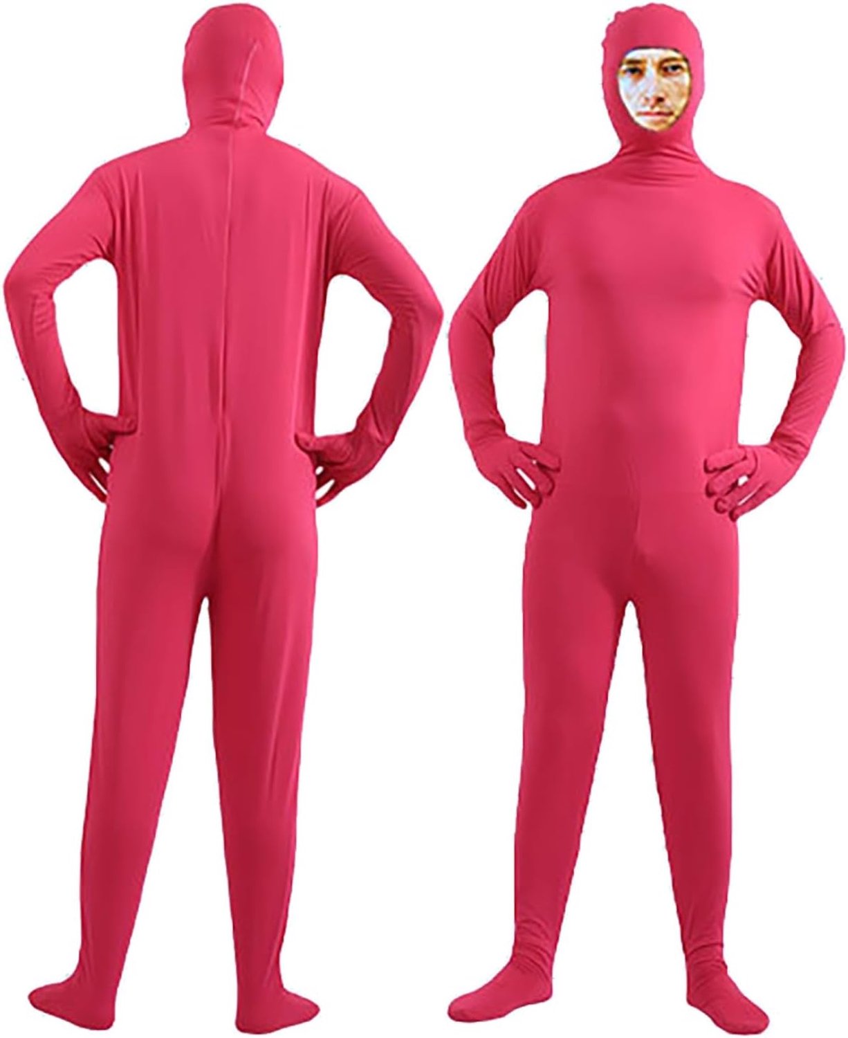Kostuum tweede huid Halloween Volwassenen Jumpsuit Zentai Look A15