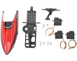 Helikopter Servomotor Set Plastic Servo Afdekplaat en Basisset RC Helikopter Refit Accessoires voor XK K110