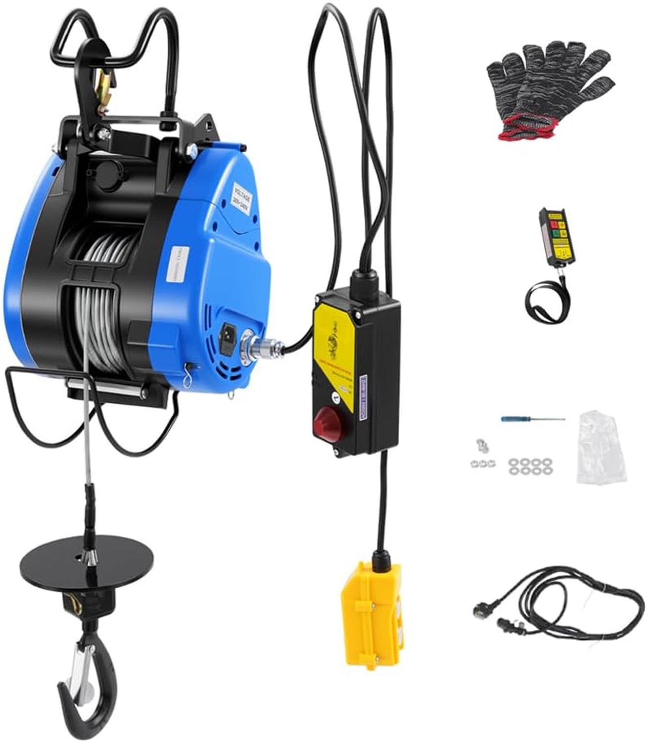 Elektrisch 1500W met draadloze afstandsbediening 250 kg