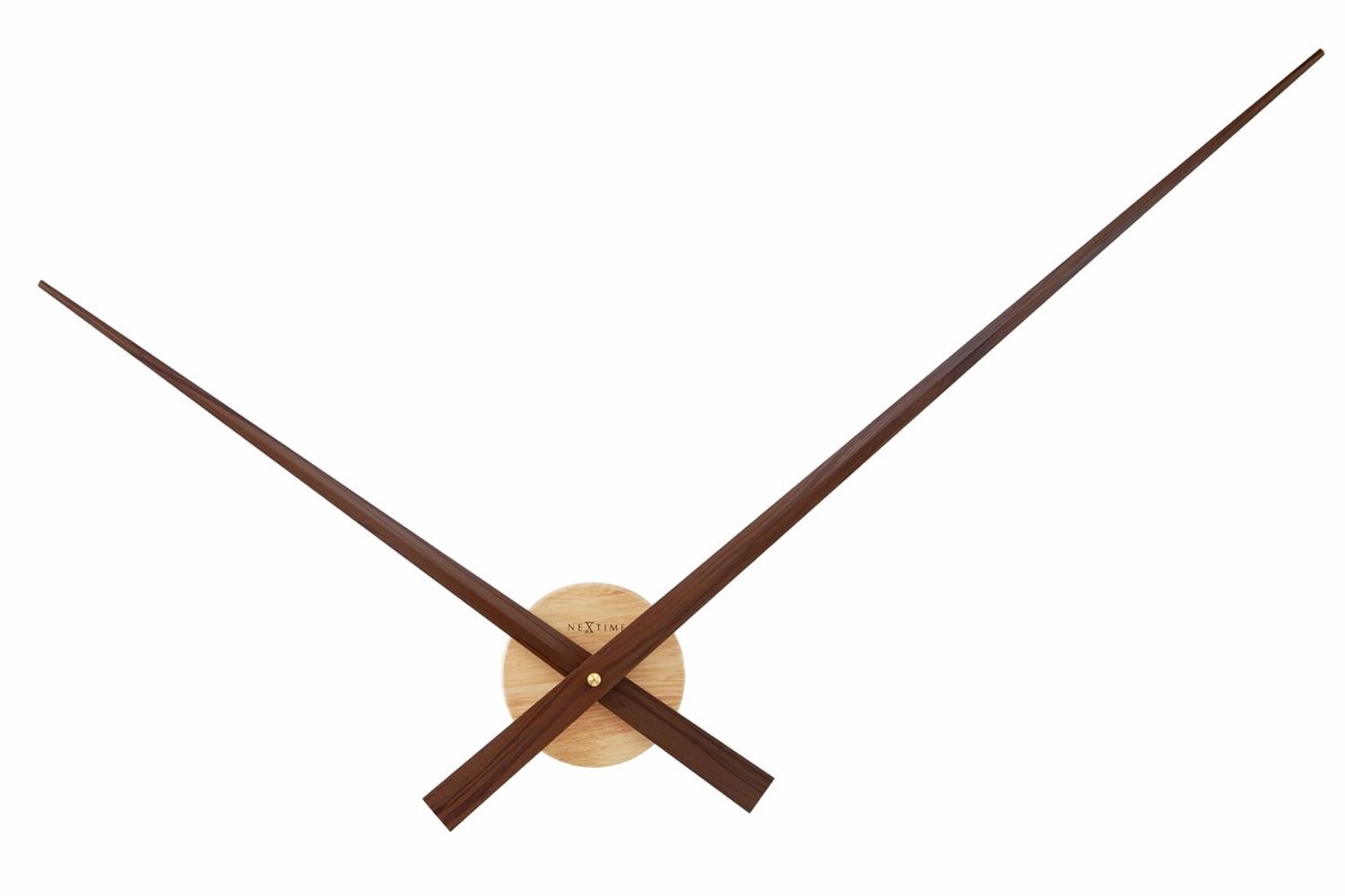 Grote Wandklok 85Cm-Aluminium-Nextime 'Hands'