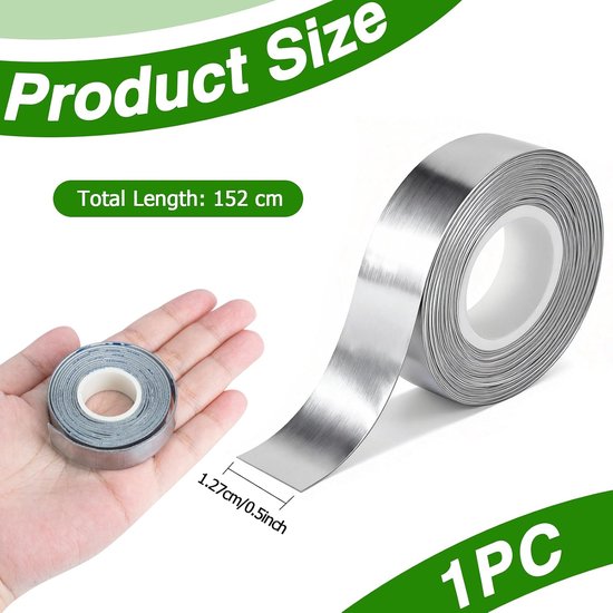 Golf Lead Tape 1/2" x 60" - Verstelbare Gewichtsband - Geschikt voor Golfclubs en Rackets - Verbeter je Swinggewicht - ShopVlot van GOLF — afbeelding 5