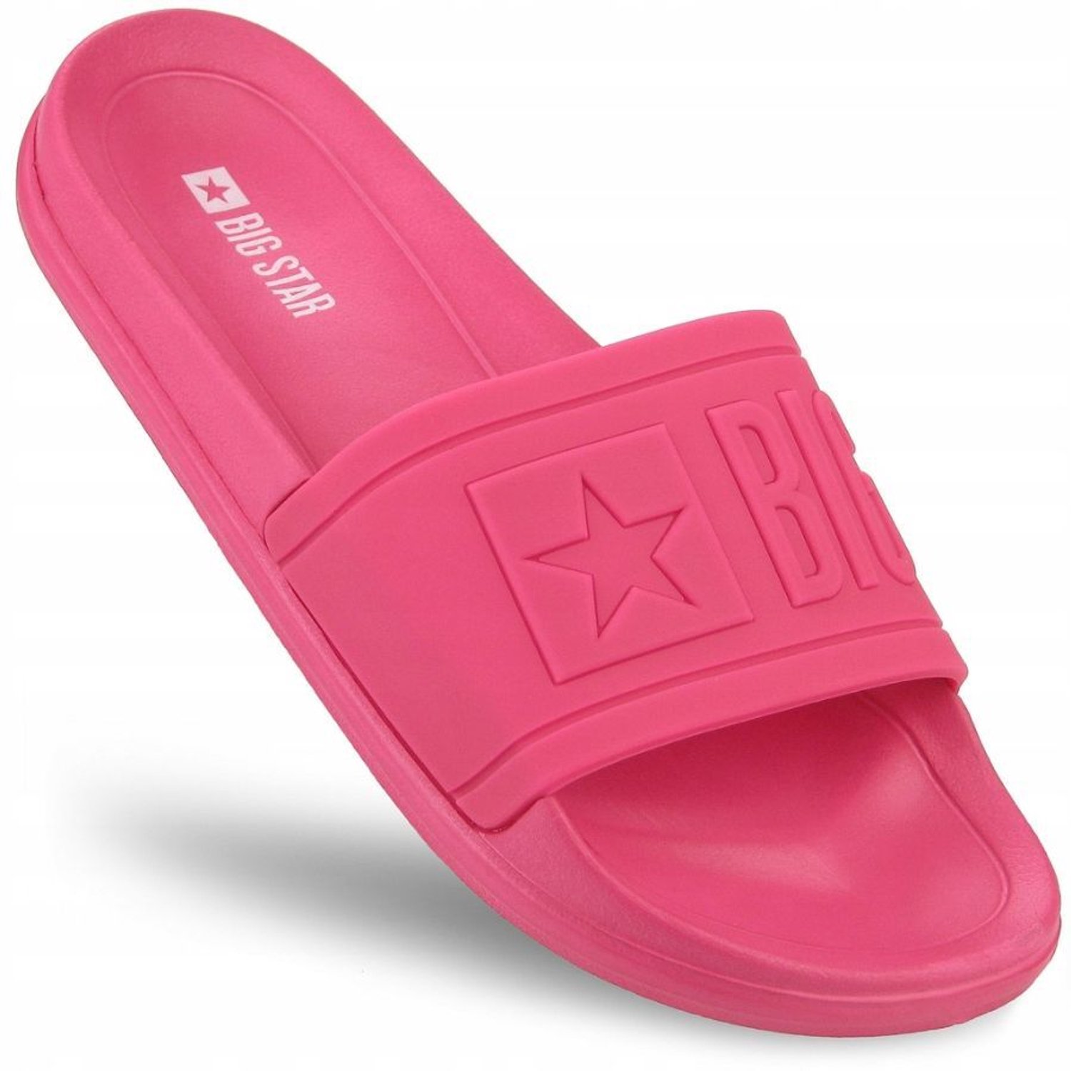 Big Star Dames Slippers Roze - Comfortabel voor Strand, Zwembad & Huis