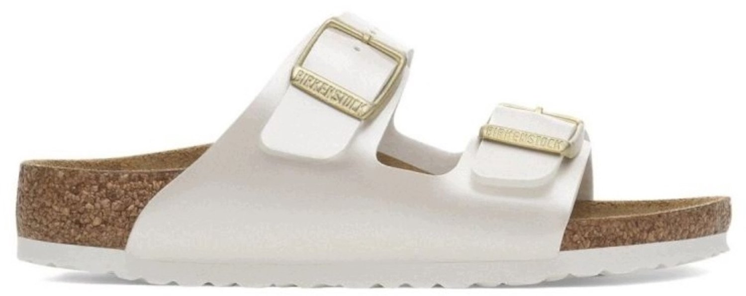 Birkenstock Arizona Kids BF Regular Witte Slippers