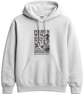 Fantasy Hoodie – FOURTH WING – Boek Liefhebber Outfit – Unisex Hoodie voor Dames & Heren – Origineel Cadeau