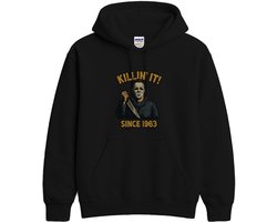 Horror Film Hoodie – KILLIN' IT! SINCE 1963 – Halloween Outfit – Unisex Hoodie voor Dames & Heren – Grappig Cadeau