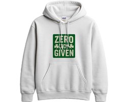 Grappig St. Patrick's Day Hoodie – ZERO LUCKS GIVEN – Unisex Hoodie voor Dames & Heren – Origineel Cadeau