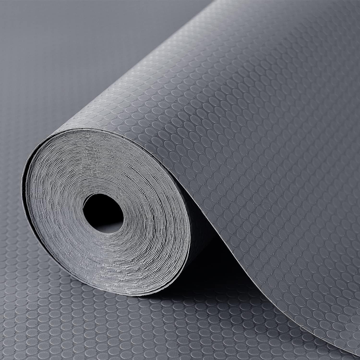 Antislipmat voor Kasten en Lades - EVA - Keukenlade Beschermer -Ondertapijt Beschermer - Op Maat te Snijden Plankvoering voor Keukenkast, Lade, Koelkast en Planken - Waterdicht en oliebestendig - 50*300cm - Grijs