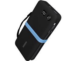 kwmobile Siliconen powerbank hoes voor Anker Powerbank 20000mAh 87W Max case - battery case - Powerbank beschermhoes in zwart