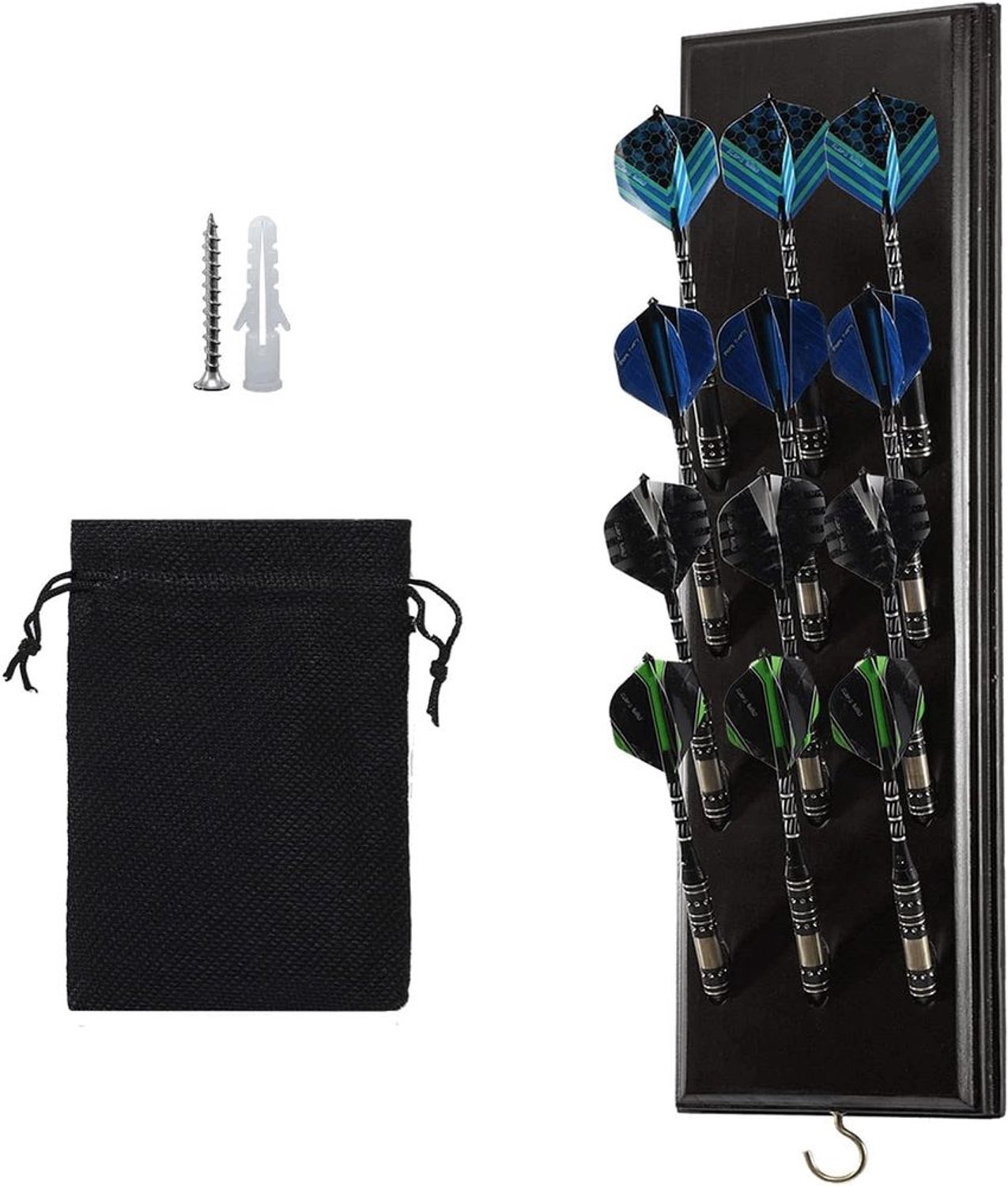 Darts Caddy Wandhouder met Opbergtas