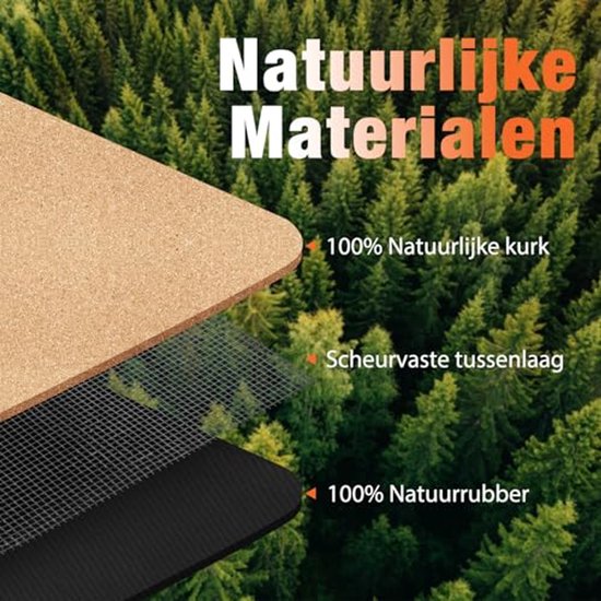 Antislip Yoga Mat van Natuurlijk Rubber — afbeelding 3