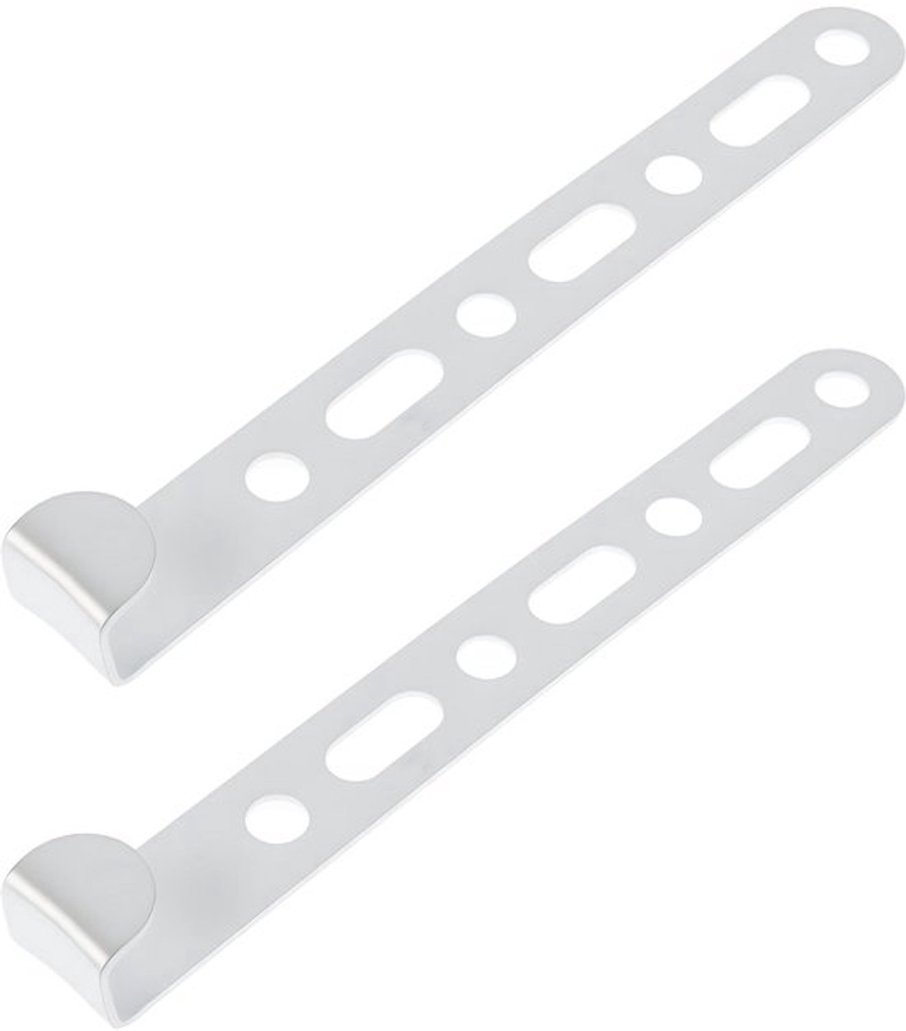 2x Auto Motor Luchtinlaat Filter Bevestigingsbeugel Aluminiumlegering Geschikt voor de meeste Auto's
