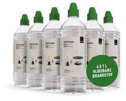 höfats FUELS Bio-ethanol vloeibare brandstof 6pack